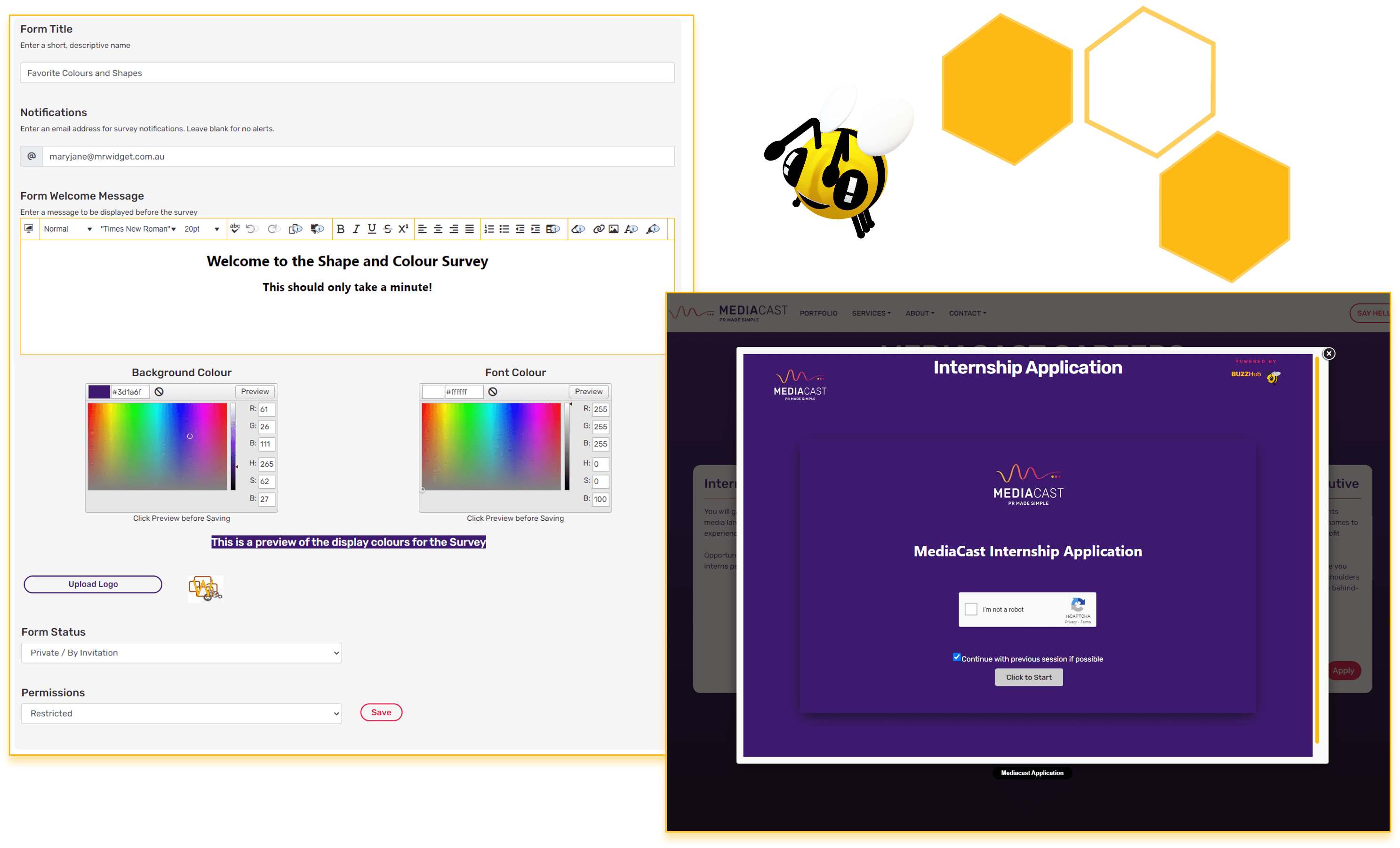 Survey Forms